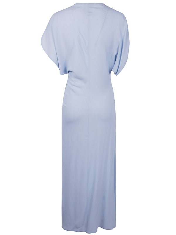 Semi-Couture Sky Blue Midi Dress