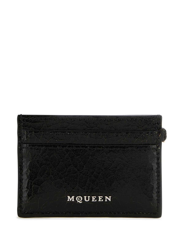 Alexander Mcqueen Black Card Holders