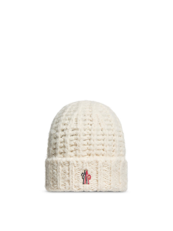 Moncler White Beanies