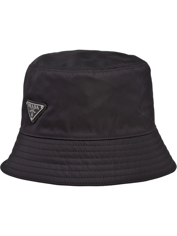 Triangular Logo Re-Nylon Bucket Hat