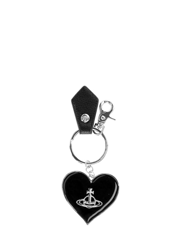 Orb Logo Heart Keyring