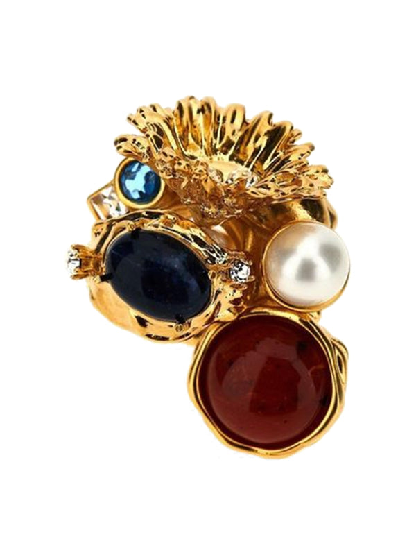 Stone Multi Layered Ring