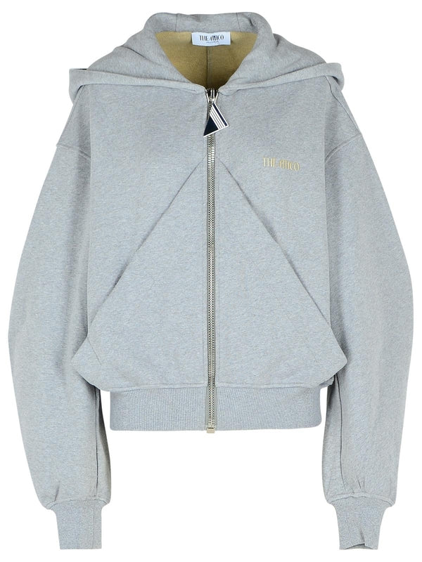 Zip-up Cotton Hoodie