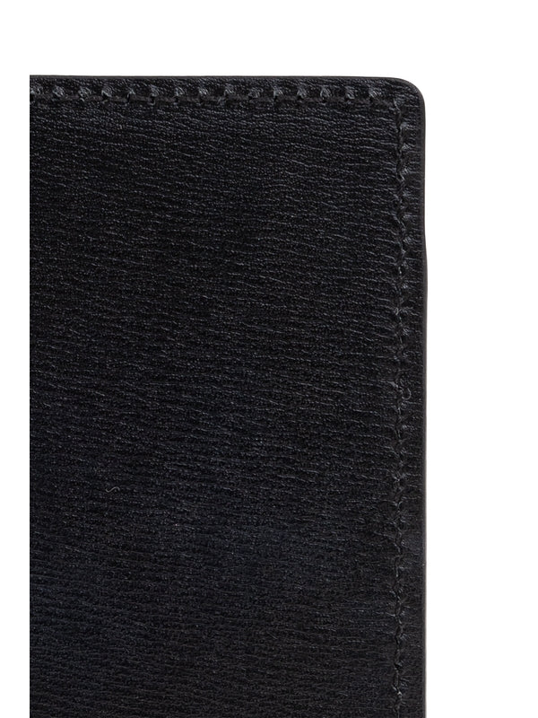 Logo Leather Card Wallet