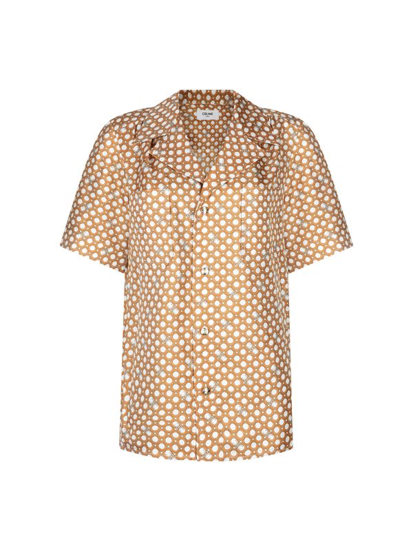 Celine Beige Shirt & Blouse