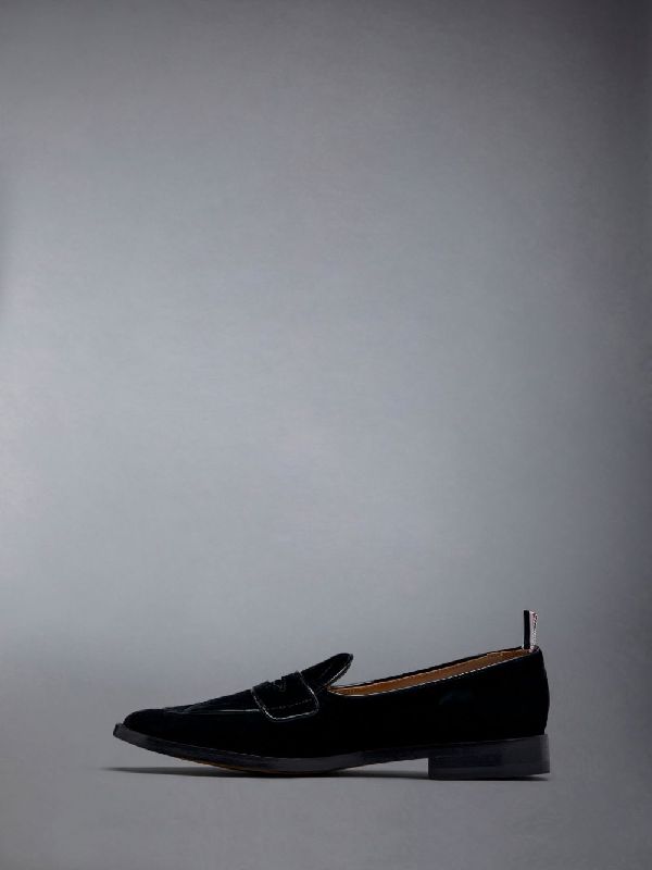 Velvet Flexible Penny Loafers