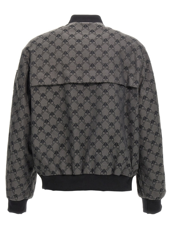 MOOSE KNUCKLES - All-Over Logo
  Bomber Jacket - Jente