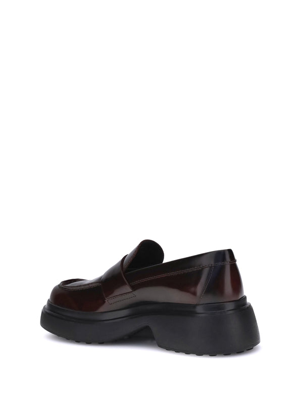 Tod'S Burgundy Loafers