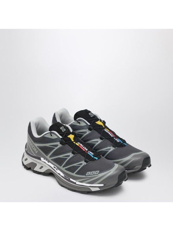 Salomon Grey Low Top Sneakers