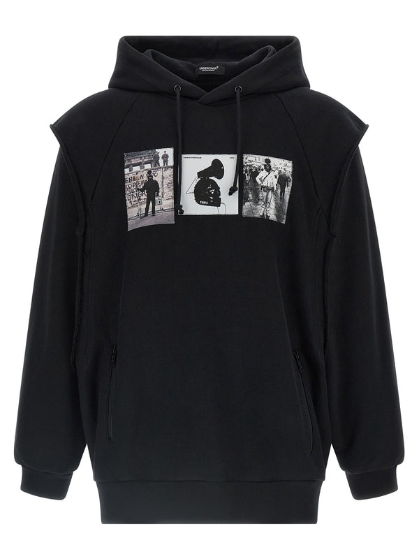 Undercover Black Hoodies