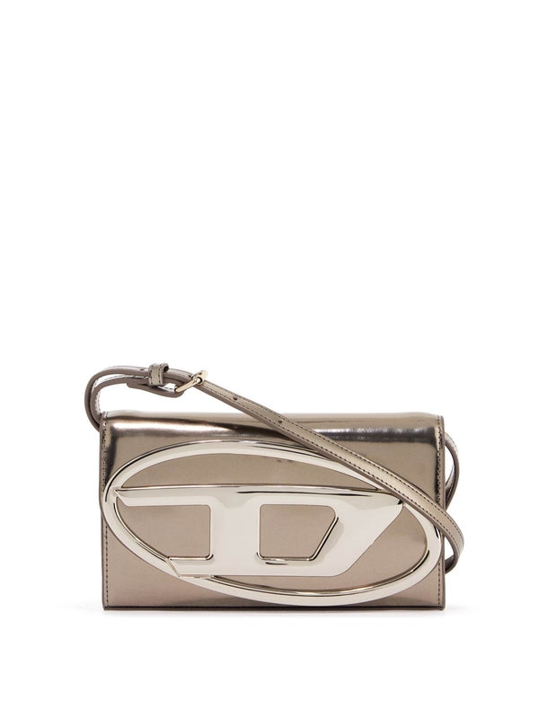 DIESEL - 1dr Metallic Leather Woc Bag - Jente