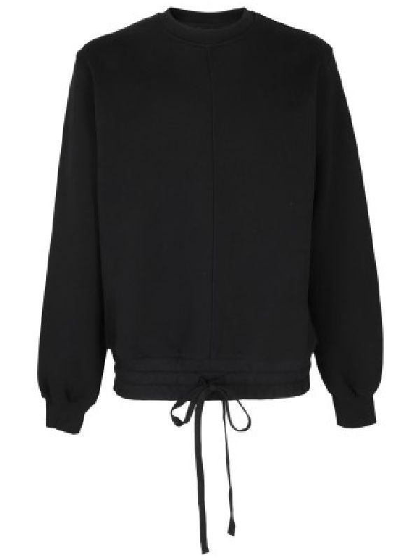 Drawstring Hem Sweatshirt