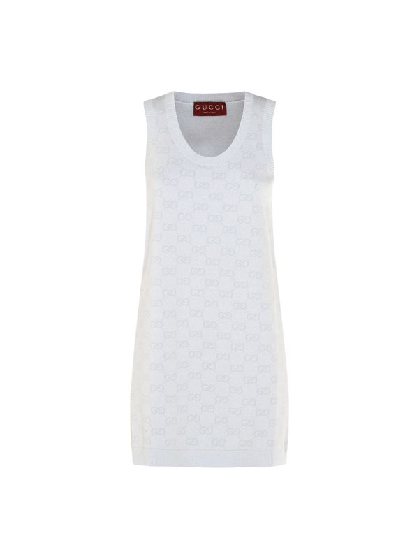Allover Gg Logo Sleeveless Top