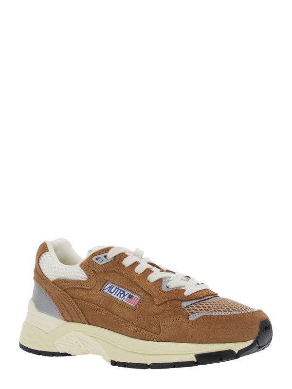 Autry Brown Low Top Sneakers