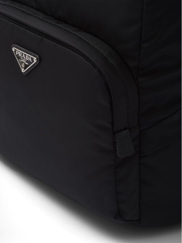 Triangle Logo Re-Nylon Pocket Backpack