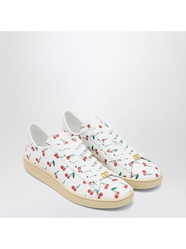 Valentino White Low Top Sneakers