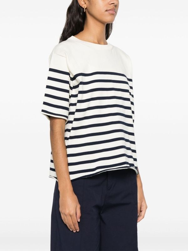 Ombeline
  Stripe Short Sleeve Knit