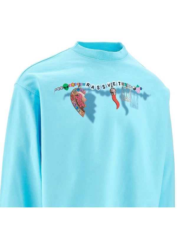 Bracelet Printed Crewneck Sweatshirt