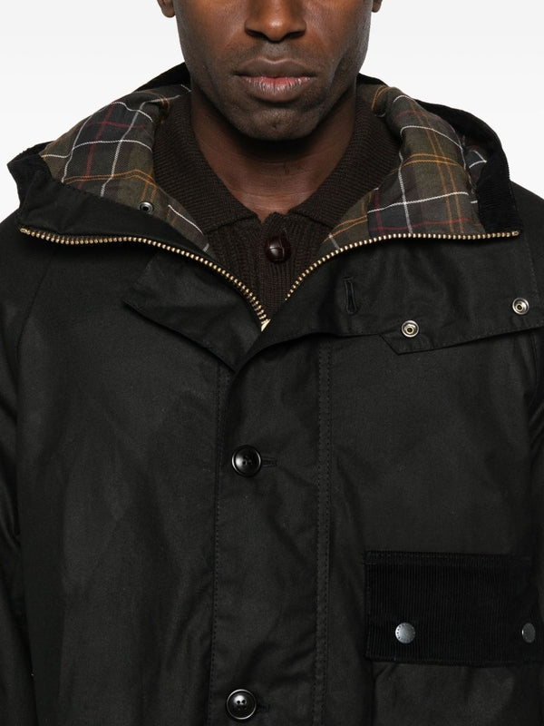 Barbour Black Parka