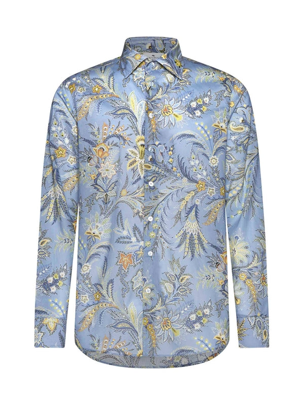 All-Over Printed Cotton Shirt