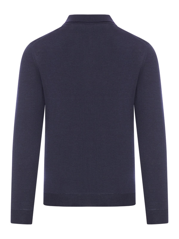 Half-Zip Cashmere Silk Polo
  Knit