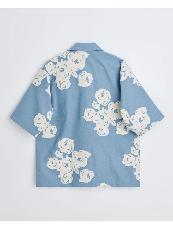 Cayo Floral Printing Denim Shirt