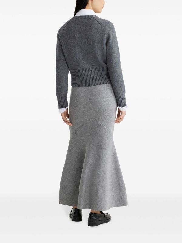 Crewneck Wool Cashmere Sweater