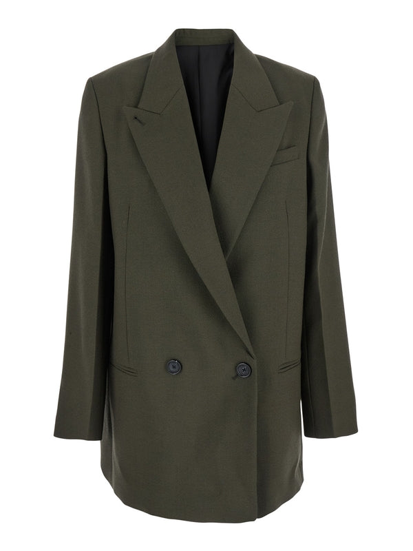 Toteme Green Tailored Jackets