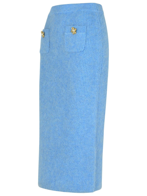 Alpaca Blend Long Skirt