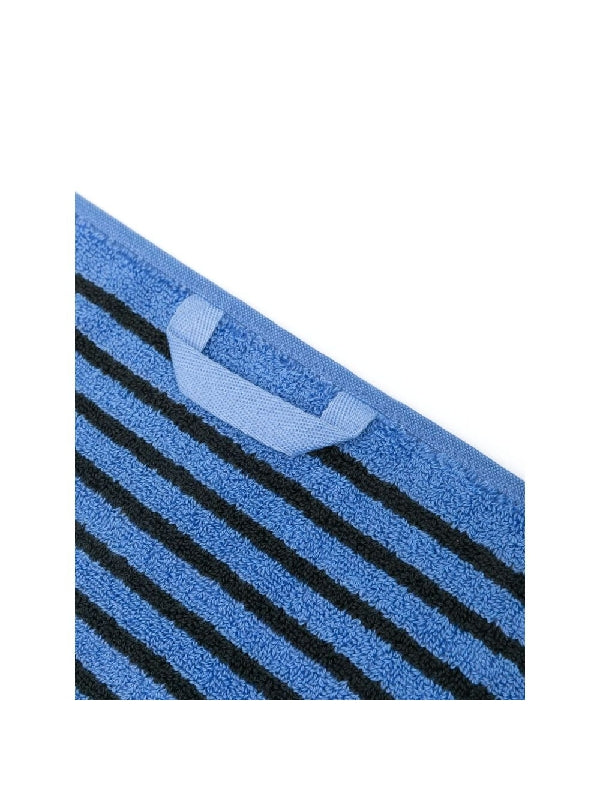 Logo Patch Stripe Towel