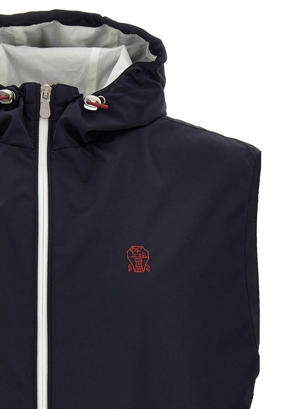 Brunello Cucinelli Navy Vest