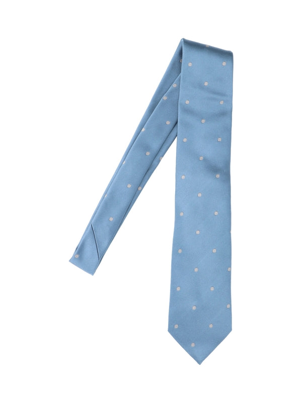 Dot Pattern Silk Necktie