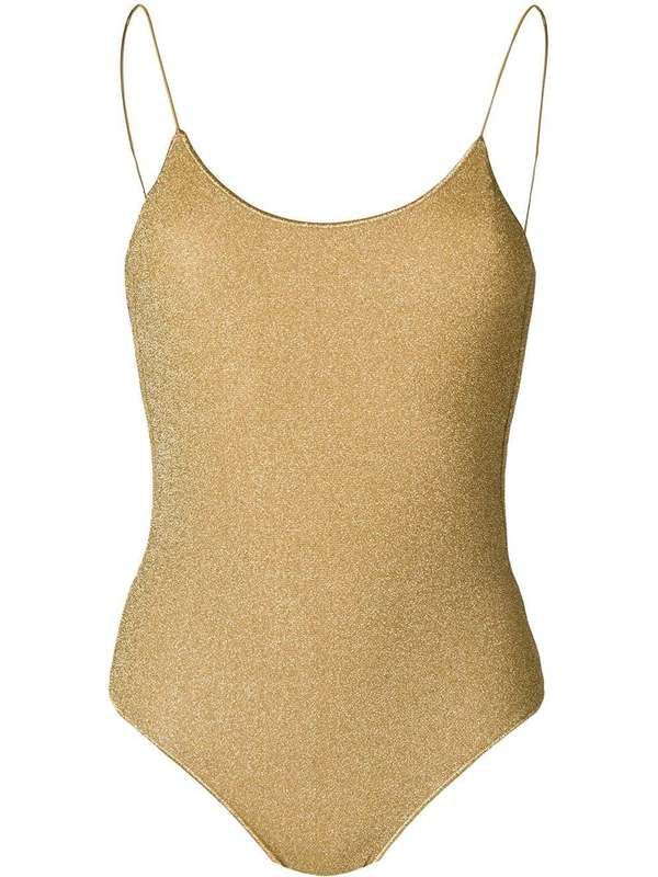 Lumiere Lurex One-Piece Swimsuit