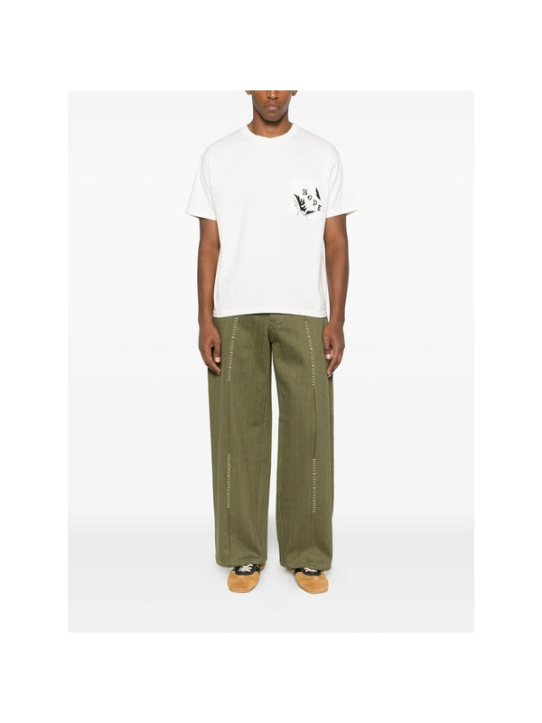 Bode White Half Sleeve