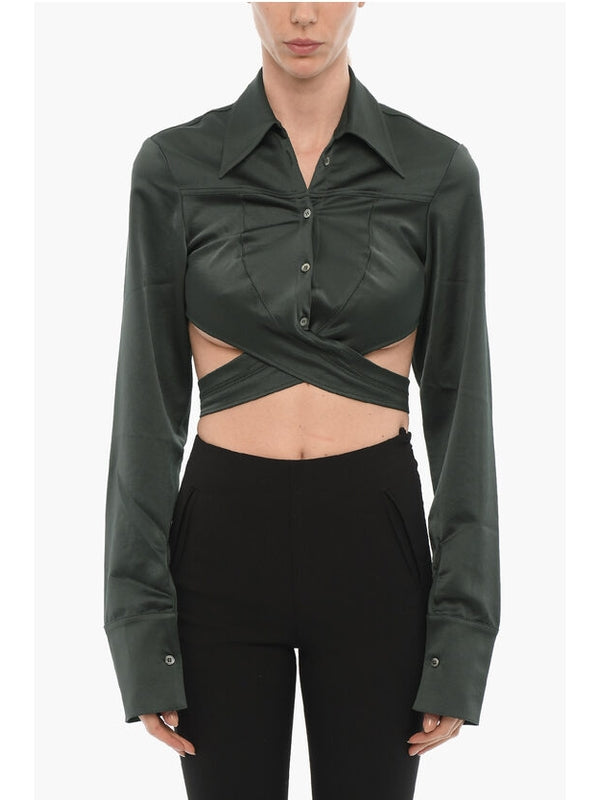 Ambush Green Shirt & Blouse