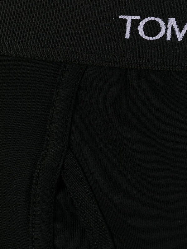 Logo Waistband Black Boxer Briefs