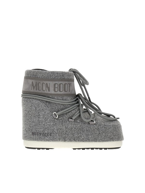 Icon Logo Lace-up Boots