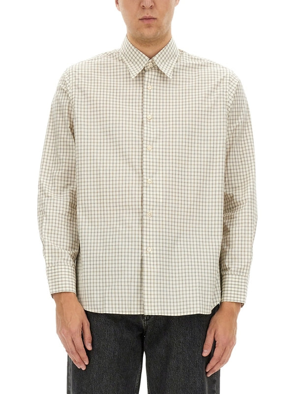 Check Pattern Cotton Shirt