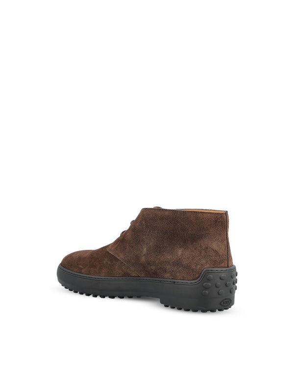 Tod'S Brown Desert Boots