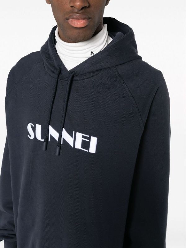 Logo Embroidery Drawstring Hood