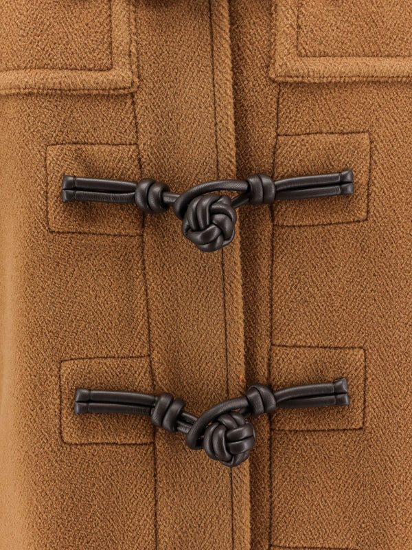 BOTTEGA VENETA - Wool Hood Coat - Jente