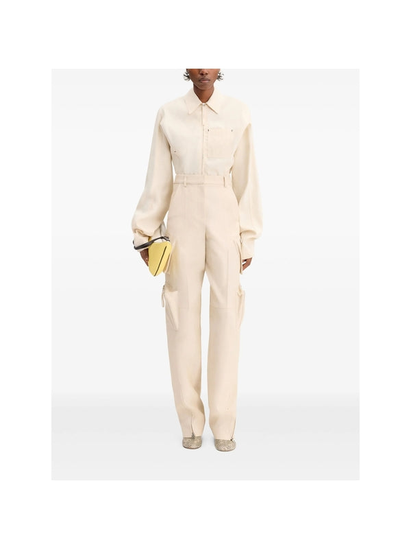 Atelier Wool Blend Cargo Pants