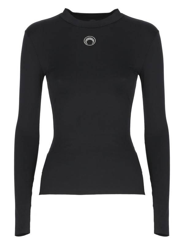Marine Serre Black Long Sleeve