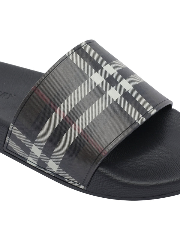 Burberry Black Slides