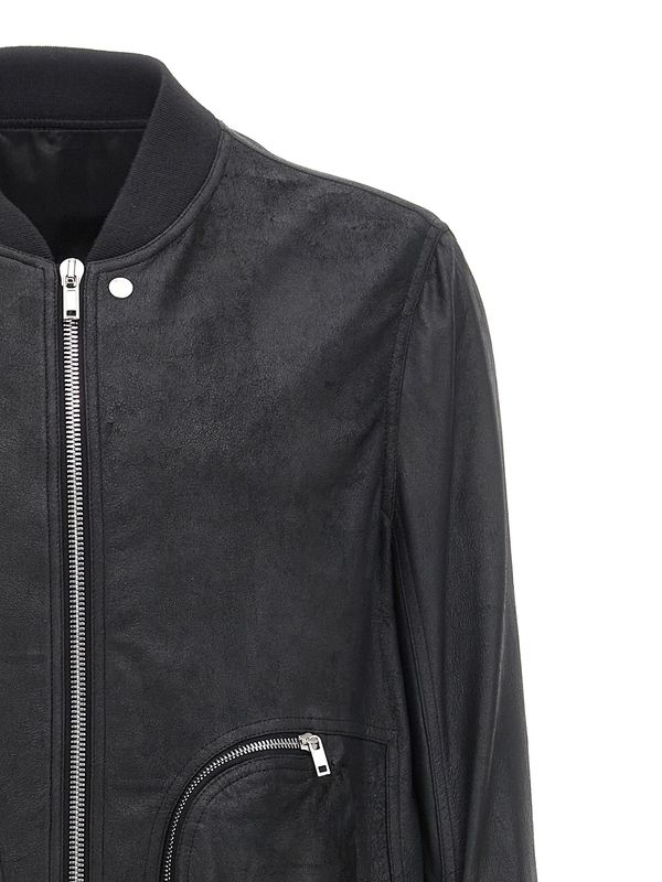 Bauhaus Flight Leather Bomber Jacket