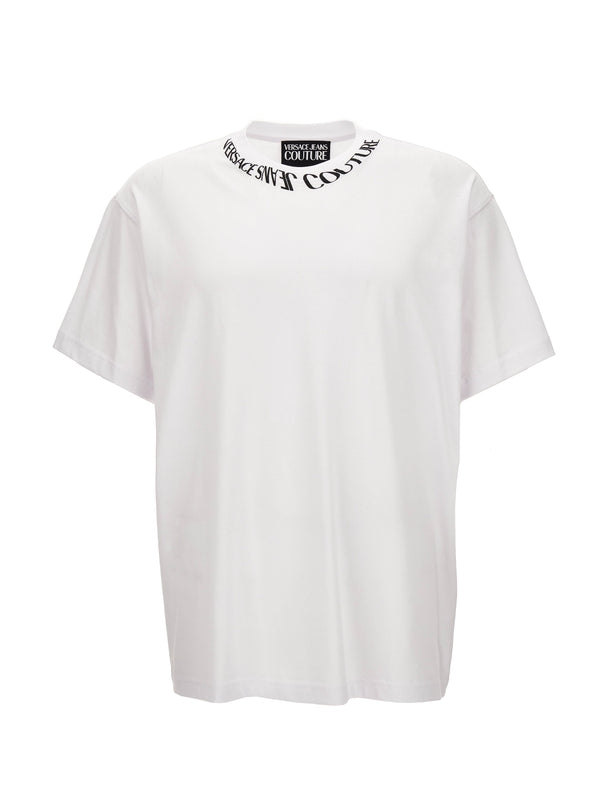 Versace White Short-Sleeved T-Shirt