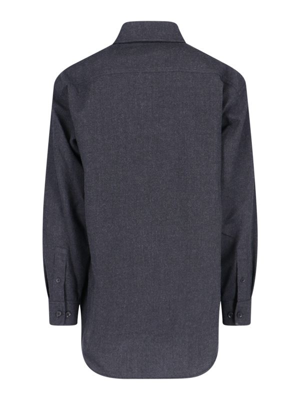 Chest Pocket Virgin Wool Shirt