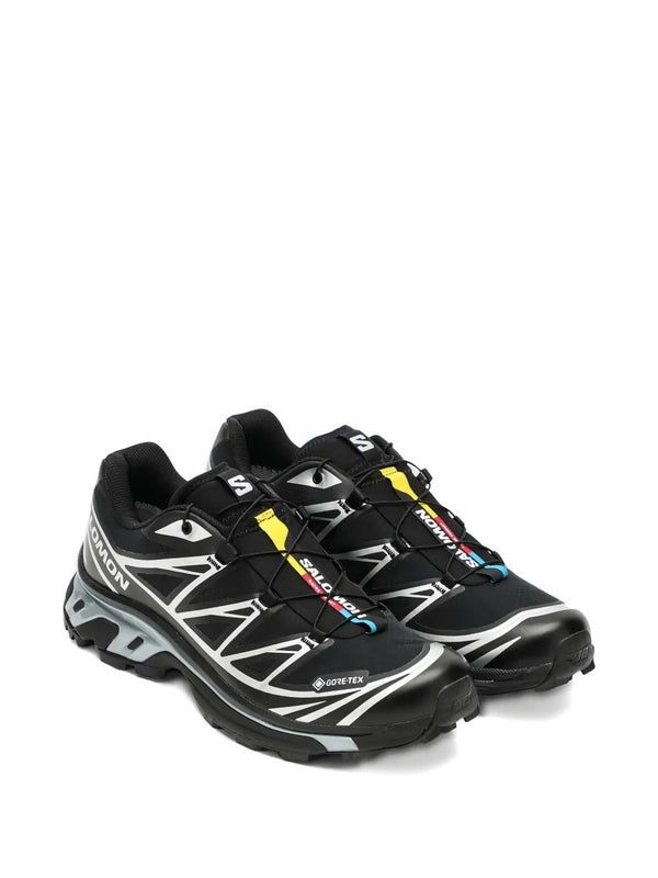 Salomon Black Low Top Sneakers