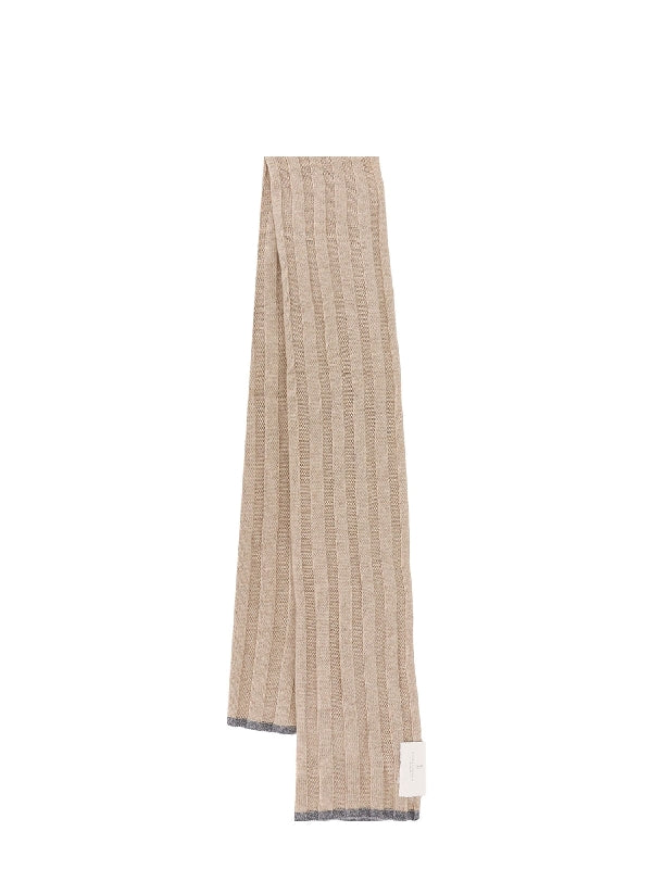 Cashmere Ribbed Muffler