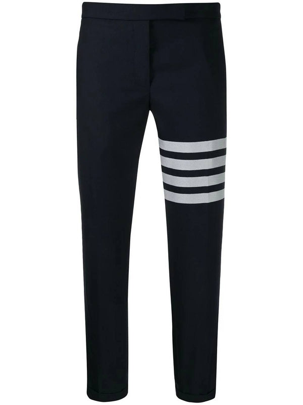 4-Bar Tailored Wool Pants